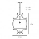 COSMOLIGHT P01039NI-WH | Faro-COS Cosmolight függeszték lámpa állítható magasság 1x E14 nikkel, fehér