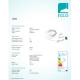 EGLO 13533 | Eglo-LS-Basic Eglo LED szalag RGB lámpa távirányító szabályozható fényerő, színváltós 1x LED RGBK fehér