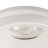 KANLUX 35288 | Eliceo Kanlux beépíthető lámpa - ELICEO DSO W - kerek foglalat nélkül Ø96mm 1x MR16 / GU5.3 / GU10 fehér
