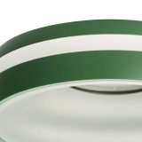 KANLUX 35296 | Eliceo Kanlux beépíthető lámpa - ELICEO DSO GR - kerek foglalat nélkül Ø96mm 1x MR16 / GU5.3 / GU10 zöld, fehér