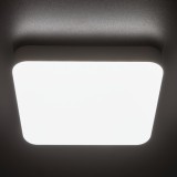 KANLUX 37302 | Iper Kanlux fali, mennyezeti lámpa - IPER LED 10W-NW-L-SE - négyzet mozgásérzékelő 1x LED 1200lm 4000K IP65 IK10 fehér