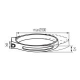 KANLUX 37391 | Maxil Kanlux fejlámpa lámpa - MAXIL ACCU - szabályozható fényerő, elemes/akkus, USB csatlakozó 1x LED 350lm 6500K IP44 fekete