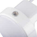 KANLUX 37396 | Ulov Kanlux éjjelifény lámpa - ULOV LED DIM WW W - fényérzékelő szenzor - alkonykapcsoló konnektorlámpa, szabályozható fényerő 1x LED 30lm 3000K fehér