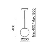 MAYTONI MOD321PL-01B1 | Basic-form Maytoni függeszték lámpa matt fekete