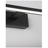 NOVA LUCE 9053302 | Livia-NL Nova Luce falikar lámpa 1x LED 2422lm 3000K IP44 fekete, fehér