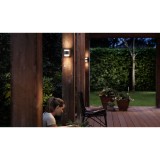 PHILIPS 17321/93/16 | Grass Philips fali lámpa 2x LED 800lm 2700K IP44 antracit, fehér