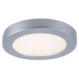 RABALUX 5275 | Coco-RA Rabalux fali, mennyezeti LED panel kerek 1x LED 250lm 4000K IP44 ezüst, opál