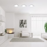 RABALUX 71236 | Shaun2 Rabalux beépíthető LED panel 90x90mm 1x LED 230lm 4000K fehér