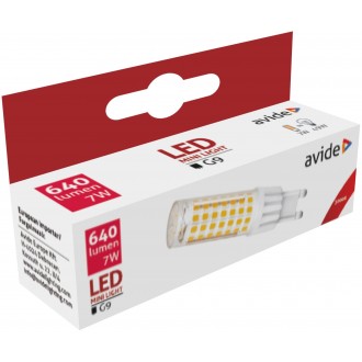 AVIDE ABG9WW-7W-B | G9 7W Avide LED fényforrás lámpa 640lm 3000K 220°