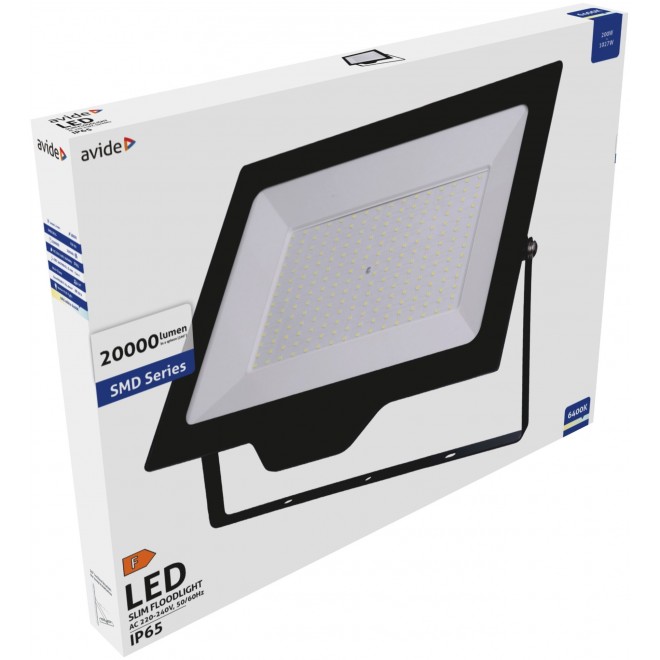 AVIDE ABLRFLCW-200W | AV-Flood-Slim Avide fényvető reflektor lámpa 1x LED 20000lm 6400K IP65