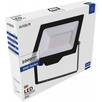 AVIDE ABLRFLCW-50W | AV-Flood-Slim Avide fényvető reflektor lámpa 1x LED 5000lm 6400K IP65