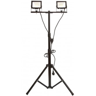 AVIDE ABLRFLNW-30W-TRIPOD-D | AV-Flood-Slim Avide hordozható fényvető/reflektor lámpa - tripod vezetékkel, villásdugóval elátott 1x LED 6000lm 4000K IP65