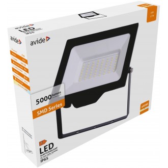 AVIDE ABLRFLNW-50W | AV-Flood-Slim Avide fényvető reflektor lámpa 1x LED 5000lm 4000K IP65 fekete