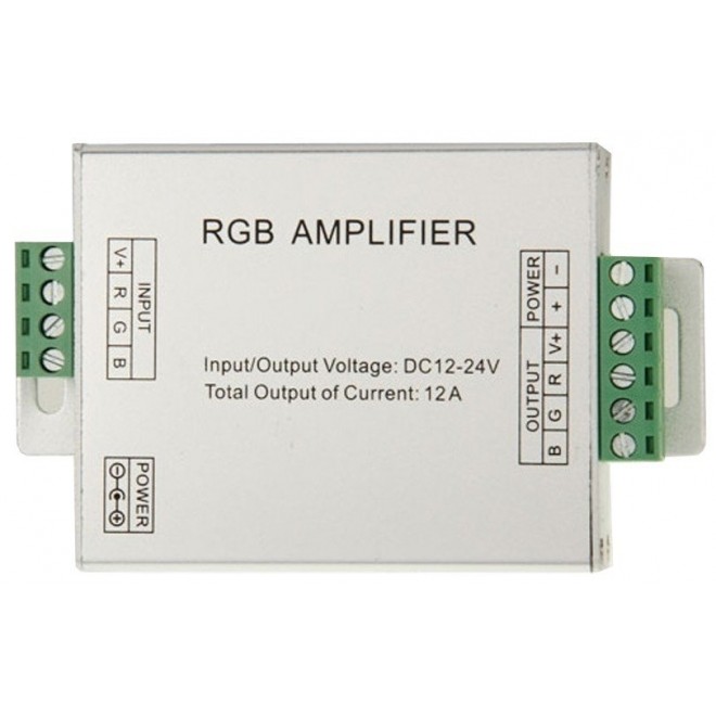 AVIDE ABLS12VRGB-144W-AMP | Avide kiegészítő alkatrész RGBK ezüst