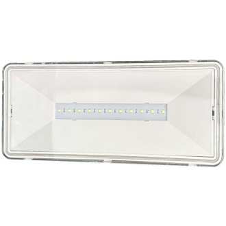 AVIDE AEXITL-IP65 | Exit Avide vészvilágító ráépíthető lámpa 1x LED 80lm 6000K IP65 fehér