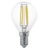 EGLO 11499 | E14 4W -> 30W Eglo kis gömb P45 LED fényforrás filament 350lm 2700K 360° CRI>80