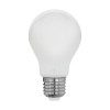 EGLO 11596 | E27 8W -> 60W Eglo normál A60 LED fényforrás filament, milky 806lm 2700K 360° CRI>80