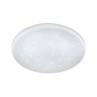 EGLO 33596 | Frania-S Eglo fali, mennyezeti lámpa kerek 1x LED 900lm 4000K fehér, kristály hatás