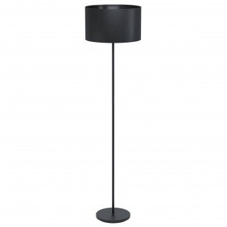 EGLO 99046 | Eglo-Maserlo-B Eglo álló lámpa 151,5cm taposókapcsoló 1x E27 fekete