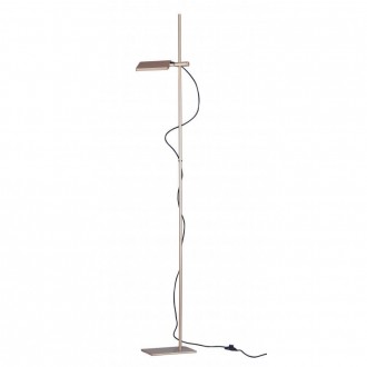 FANEUROPE LED-BOOK-PT-ORO | Book-FE Faneurope álló lámpa Luce Ambiente Design 182cm taposókapcsoló elforgatható alkatrészek 1x LED 1300lm 3200K arany, króm, opál