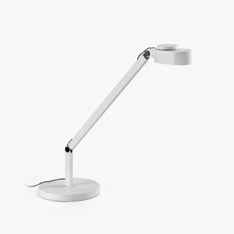 FARO 57312 | Inviting Faro asztali lámpa 86cm 1x LED 410lm 2700 - 4800K matt fehér, áttetsző