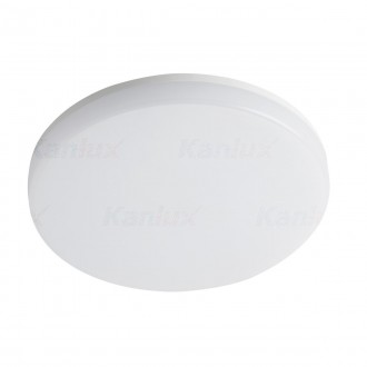 KANLUX 26448 | Varso Kanlux fali, mennyezeti lámpa - VARSO HI 36W-NW-O - kerek 1x LED 3600lm 4000K IP54 fehér