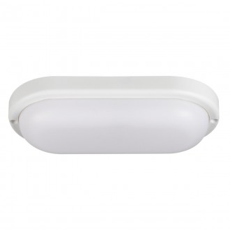 KANLUX 31496 | Tolu Kanlux fali, mennyezeti lámpa - TOLU C LED 12W-NW-W - ovális 1x LED 1050lm 4000K IP54 fehér