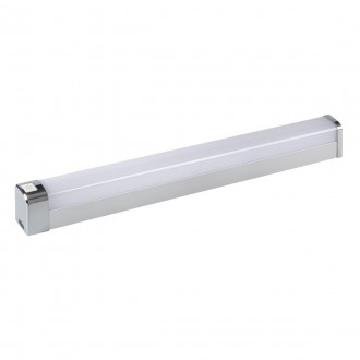 KANLUX 36658 | Akvo Kanlux fali lámpa - LIN-3001-60-CH - kapcsoló 1x LED 2750lm 4000K IP44 króm, fehér