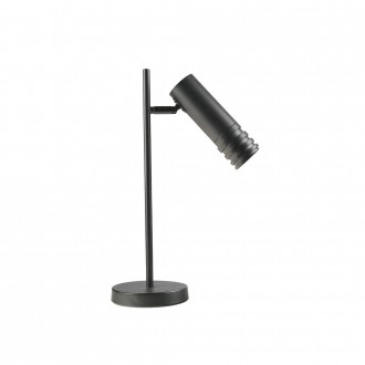 KLAUSEN 108007 | UNIQUE Drill Klausen asztali lámpa 45cm vezeték kapcsoló 1x GU10 fekete