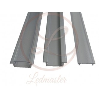 LEDMASTER 1391 | Ledmaster alumínium led profil alkatrész - LP301-1m - matt króm