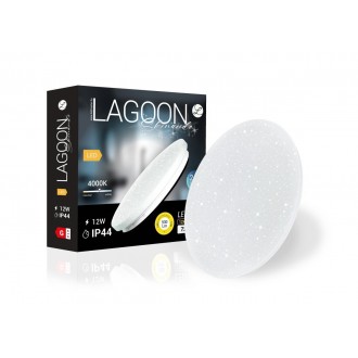 LEDMASTER 5372 | Lagoon-Skinande Ledmaster mennyezeti lámpa - LAGOON BHLSK12 - IP44 fehér