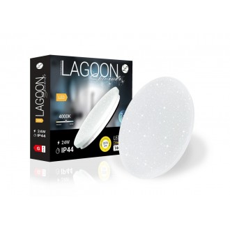 LEDMASTER 5374 | Lagoon-Skinande Ledmaster mennyezeti lámpa - LAGOON BHLSK24 - IP44 fehér