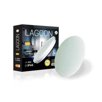 LEDMASTER 5377 | Lagoon-Skinande Ledmaster mennyezeti lámpa - LAGOON TIA484000K - IP44 fehér