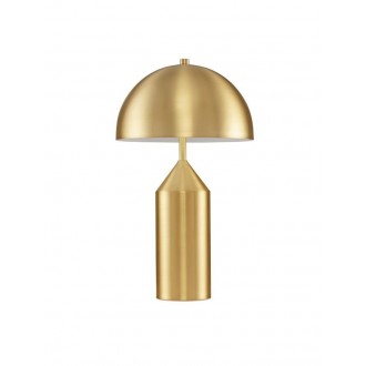 NOVA LUCE 9050162 | Bolt-NL Nova Luce asztali lámpa 41cm kapcsoló 1x E27 arany, opál