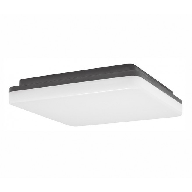 NOVA LUCE 9521002 | Tommy-NL Nova Luce mennyezeti lámpa négyzet 1x LED 2391lm 3000K IP54 grafit, fehér