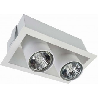 NOWODVORSKI 8938 | Eye-Mod Nowodvorski beépíthető lámpa elforgatható fényforrás 2x GU10 fehér