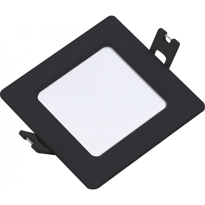 RABALUX 71228 | Shaun2 Rabalux beépíthető LED panel 90x90mm 1x LED 200lm 3000K fekete, fehér