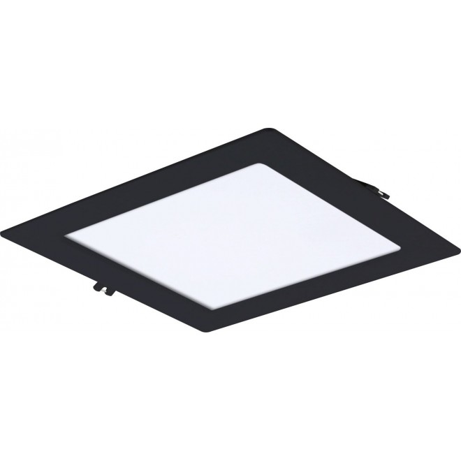 RABALUX 71231 | Shaun2 Rabalux beépíthető LED panel 220x220mm 1x LED 1200lm 3000K fekete, fehér