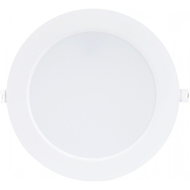 RABALUX 71235 | Shaun2 Rabalux beépíthető LED panel Ø220mm 1x LED 1360lm 4000K fehér