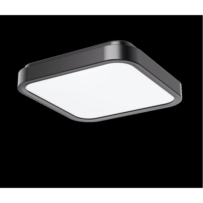 RABALUX 71255 | Samira-RA Rabalux mennyezeti LED panel 1x LED 1400lm 4000K IP44 fekete, fehér