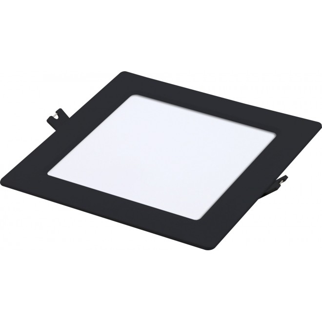 RABALUX 71264 | Shaun2 Rabalux beépíthető LED panel 170x170mm 1x LED 810lm 4000K fekete, fehér