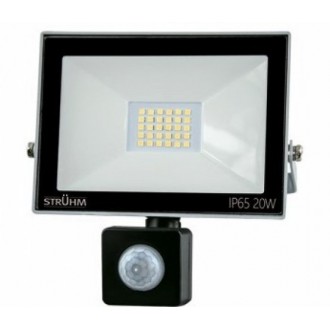 STRUHM 03605 | Kroma Struhm reflektor lámpa - LEDMASTER 2262 - mozgásérzékelő 1x LED szürke