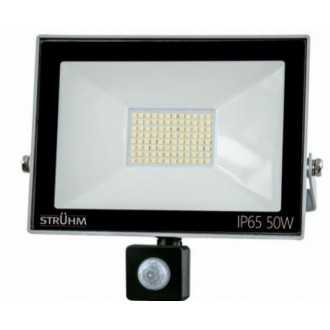 STRUHM 03607 | Kroma Struhm reflektor lámpa - LEDMASTER 2266 - mozgásérzékelő 1x LED szürke