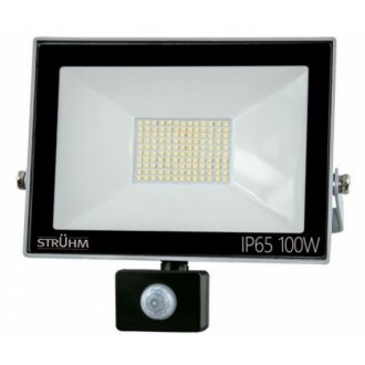 STRUHM 03608 | Kroma Struhm reflektor lámpa - LEDMASTER 2269 - mozgásérzékelő 1x LED szürke