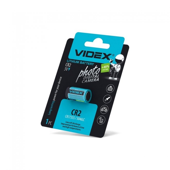 VIDEX CR2 | Videx Li-ion elem CR2 - LEDMASTER 5198 -