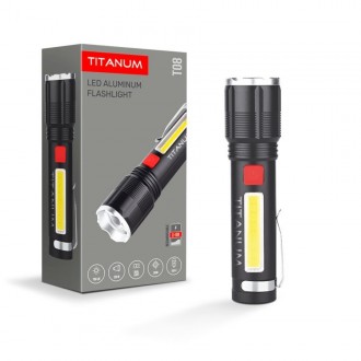 VIDEX TLF-T08 | Titanum Videx elemlámpa lámpa - LEDMASTER 5026 - fekete