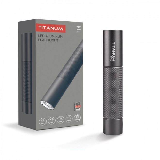 VIDEX TLF-T14G | Titanum Videx elemlámpa lámpa - LEDMASTER 5799 - szürke