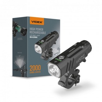 VIDEX VLF-BA286 | VX-Bicycle Videx kerékpár lámpa lámpa - LEDMASTER 5623 - fekete